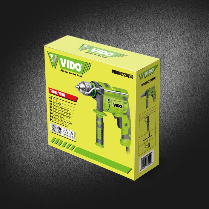 13mm 750W Impact Electric Drill driver Power Tools set，be used for screw, concrete, tile, brick wall, metal, wood etc